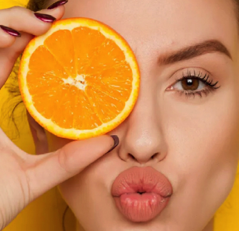 Naranja Hidratan la piel 
y sus células.